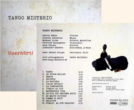 Tango Misterio - CD - Unerhört
